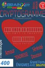 400 Cryptogrammes d’Amour et de Douceur VOL. 1: Stimulez l’esprit tout en cultivant la sérénité avec des phrases tendres et positives – Très bon ... - Format 8.5" × 11" (French Edition) cover image