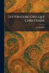 Litterature Grecque Chretienne (French Edition) cover image