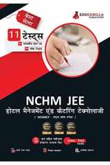 NCHMCT JEE Exam 2023 (Hindi Edition) - 8 Mock Tests and 3 Previous Year Papers (2800 Solved Questions) with Free Access to Online Tests cover image