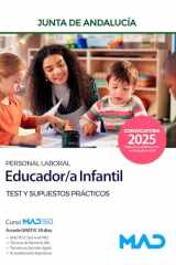 Educador/a Infantil (Personal Laboral) de la Junta de Andalucía. Test y supuestos prácticos cover image