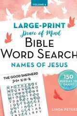 Peace of Mind Bible Word Search: Names of Jesus cover image