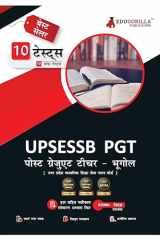 UP PGT Geography Book 2023 (Hindi Edition) - 10 Full Length Mock Tests (1200 Solved Questions) UPSESSB (Post Graduate Teacher) with Free Access to Online Tests cover image