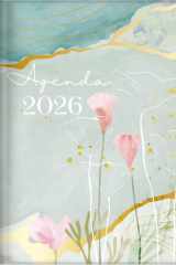 2026 Agenda - Tesoros de Sabiduría - Amapolas y Mármol Con un Pensamiento Motivador o un Versículo de la Biblia para Cada día Del Año cover image