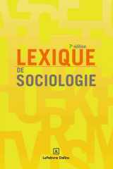 Lexique de sociologie. 7e éd. cover image