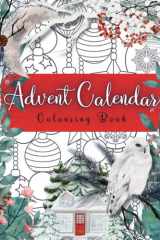 Advent Calendar Colouring Book: Christmas Mandalas for Adults cover image