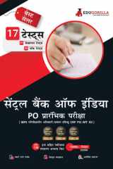Central Bank Of India PO Prelims Exam | IBPS CRP PO/MT XII | 1100+ Solved Questions (8 Mock Tests + 9 Sectional Tests) cover image