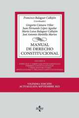Manual de Derecho Constitucional Vol. II: Derechos y libertades fundamentales. Deberes constitucionales y principios rectores. Instituciones y órganos constitucionales cover image