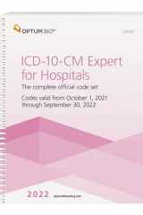 ICD-10-CM Experts for Hosptials (Spiral) with Guidelines 2022 cover image