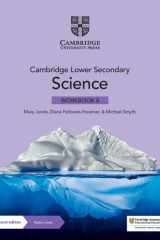 Cambridge Lower Secondary Science Workbook 8 with Digital Access (1 Year) cover image