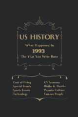 US History What Happened in 1993 The Year You Were Born: All Exciting Events Happened in This Year Notebook / Lined Notebook, Journal Gift, 100 Page, 6x9, Matte Finish cover image