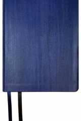 NASB 2020 Large Print Compact Bible, Blue, Leathertex cover image