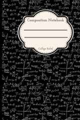 Math Design Composition Notebook College Ruled: Math Design Composition Notebook College Ruled, Math Pattern Composition Notebook, Math Composition Notebooks, 7.5x9.25 200 College Ruled Pages cover image