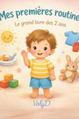 Mes premières routines – Le grand livre des 2 ans: Dormir, manger, jouer, se laver… des rituels simples pour aider votre enfant à grandir en confiance (French Edition) cover image