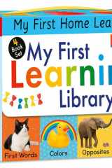 My First Learning Library 4-Book Boxed Set Includes First Words, Colors, Opposites, and Numbers cover image