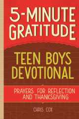 5-Minute Gratitude: Teen Boys Devotional Prayers for Reflection and Thanksgiving cover image