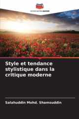 Style et tendance stylistique dans la critique moderne (French Edition) cover image