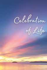 Funeral Guest Book for Memorial Service: Beautiful Sunset Design cover image