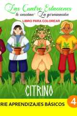 Las Cuatro Estaciones te enseñan: La germinación: Libro para colorear (Libros para colorear) (Spanish Edition) cover image