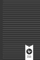 Black Paper Notebook A5 Lined: Medium Ruled | 110 Pages | 55 Sheets | Black Paper cover image