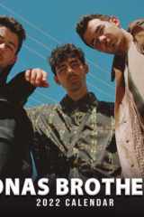 Jonas Brothers 2022 Calendar Squared Monthly Calendar Mini Planner 12 Months 2022 Bonus September to December 2021 , Pop Rock Band Super Star Official Photos cover image