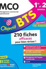 BTS MCO 1re et 2e années - 210 fiches efficaces pour bien réviser ! cover image