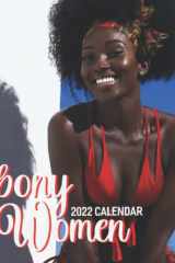 2022 Ebony Women Calendar January 2022 - December 2022 OFFICIAL Squared Monthly Calendar Months Mini Planner | BONUS 4 Months 2021 cover image