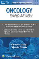 Oncology Rapid Review Flash Cards cover image