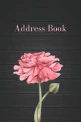 Small Address Book: small address book for purse. Address Book Small with A-Z index. small Address Books with Alphabet Index for All Your Contacts .Pocket address book; size 4" x 6" in cover image