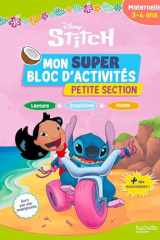 Mon super bloc d'activités Stitch Petite Section - Maternelle 3-4 ans - Avec des autocollants ! cover image