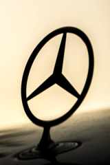 Mercedes Benz : Personalized Sketchbook with Name and logo of Mercedes | Custom Blank Writing Drawing Notebook: 8.5" X 11" Inch 120 pages cover image
