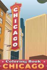 chicago city coloring book for kids: Let's Meet chicago cover image