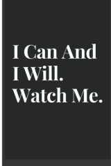 Watch Me... Journal cover image