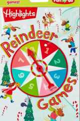 Reindeer Games Christmas Activity Book for Kids with Over 20 Christmas Puzzles and Christmas Games for Hours of Holiday Fun On the Go cover image