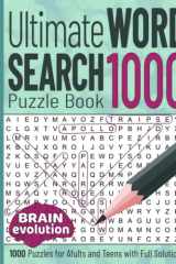 Ultimate Word Search Puzzle Book: 1000 Puzzles for Adults and Teens with Full Solutions cover image