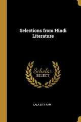 Selections from Hindi Literature cover image