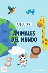 Animales Kawaii del Mundo para Colorear: Más de 40 adorables animales de todo el planeta | Libro de colorear para niños y niñas de 4 a 8 años (Animales Kawaii para colorear) (Spanish Edition) cover image