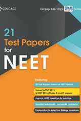 21 Test Papers for NEET cover image
