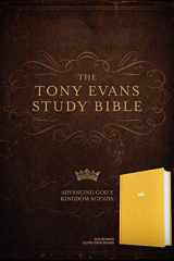 CSB Tony Evans Study Bible, Goldenrod Cloth Over Board Advancing God's Kingdom Agenda cover image