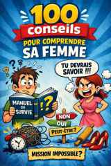 100 conseils pour comprendre sa femme: Le guide complet pour enfin tout comprendre (ou presque) (Livre humoristique, composé uniquement de pages blanches) (French Edition) cover image