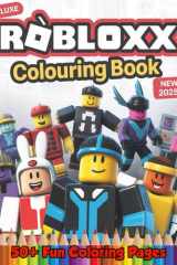 Rᴏʙʟóx Colouring Book: [New edition] with 50+ beautiful coloring pages for children, boys, girls, and teens. (French Edition) cover image