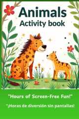 ANIMALS ACTIVITY BOOK 6-10 años: A Fun Activity Book with Puzzles, Riddles, and Coloring Pages for Boys & Girls (Spanish Edition) cover image