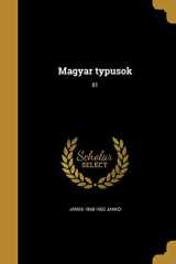 Magyar Typusok; 01 cover image