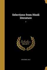 Selections from Hindi Literature; 2 cover image