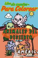Libro de Cuentos para Colorear: Animales del desierto. Vol. 1 América (Norte, Centro y Sur) (Spanish Edition) cover image