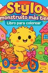 Stylo, el monstruito más tierno - Libro para colorear cover image