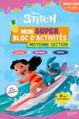 Mon super bloc d'activités Stitch Moyenne section - Maternelle 4-5 ans - Avec des autocollants ! cover image