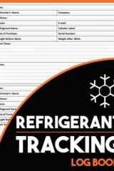 Refrigerant Tracking Log Book: HVAC Technician Refrigerant Log Book Tracker, 609 MACS for HVAC Technicians, Refrigerant Tracking sheets, Large Print 8.5"x11" cover image