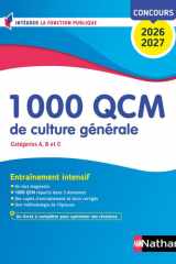 1000 QCM de culture générale - Catégories A, B et C cover image