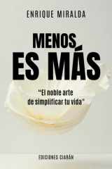 Menos es más "El noble arte de simplificar tu vida" cover image