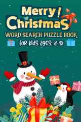 Christmas Word Search For Kids 8-12: Over 1000 Christmas Theme Words Brain Games For Kids & Preschoolers cover image